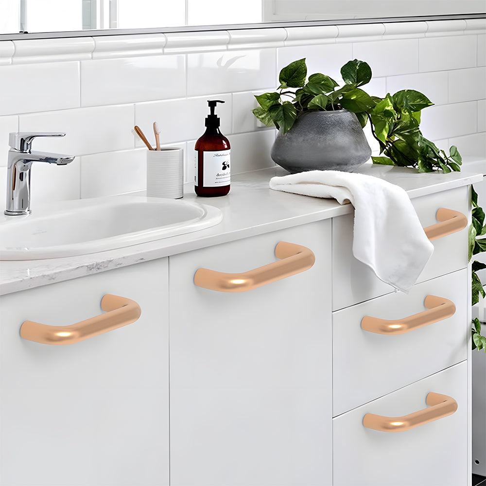 Space Aluminum Alloy Light Cabinet Handles