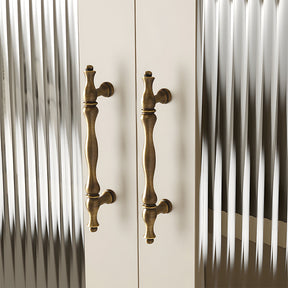 French Style Solid Brass Cabinet Drawer Handles