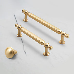 Luxury Gold Zinc Alloy Cabinet Drawer Handles