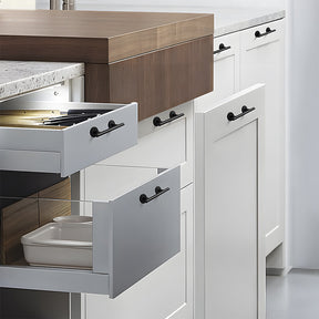 Simple Cabinet Handle with Round Base and Round Handle