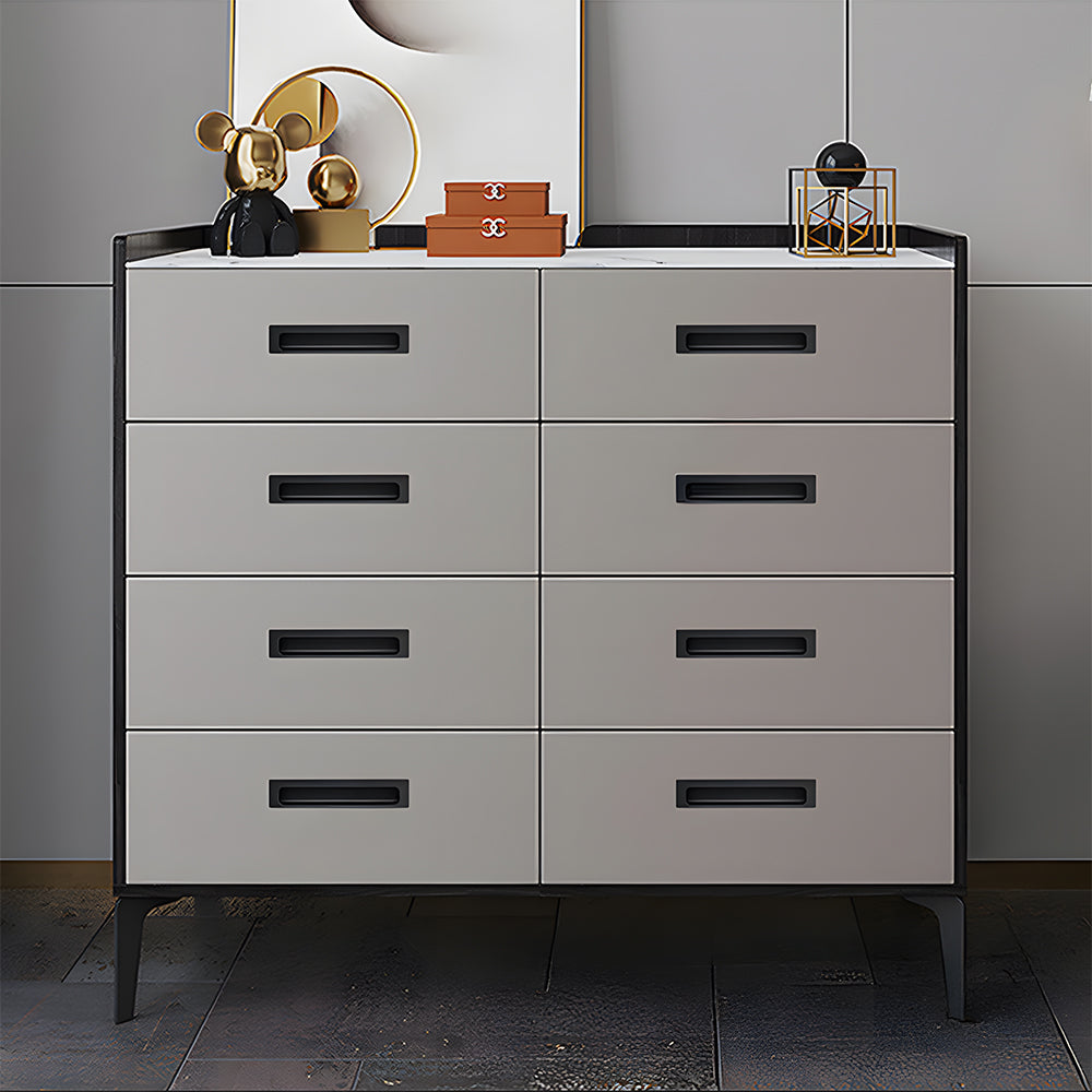 Retro Invisible Recessed Finger Edge Pull Cabinet Handles