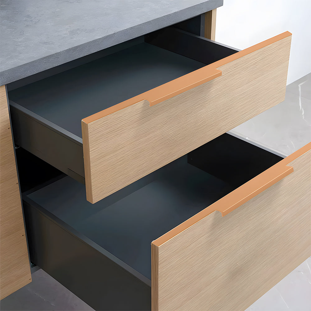 Minimalist Wardrobe Door Invisible Edge Cabinet Handles