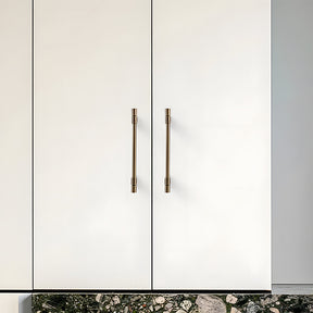 Vintage Bronze Brass Wardrobe Door T-shaped Handle
