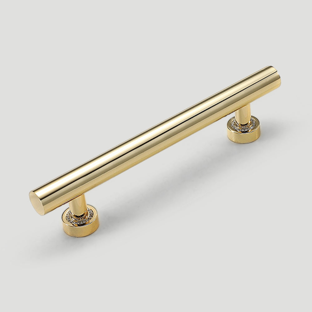 Modern Simple Gold Diamond Cabinet Drawer Handle