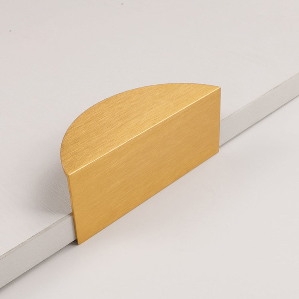 Modern Semicircle Cabinet Edge Pulls