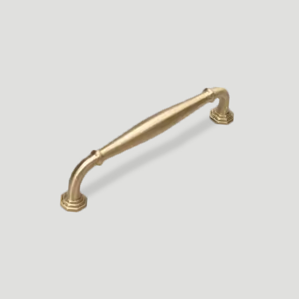 Contemporary Gold Brass Furniture Cabinet Handle And Knobs For Kitchen