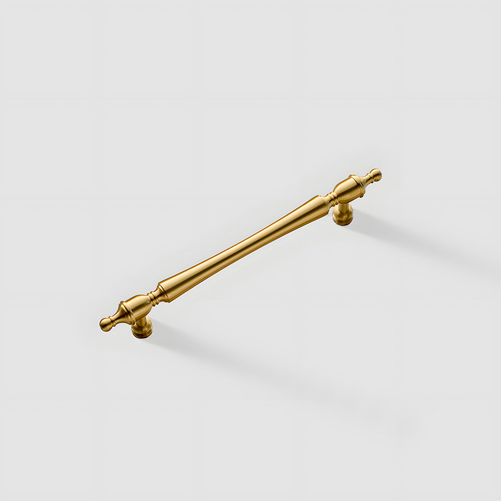 Vintage Brass Wardrobe Cabinet Door Handles
