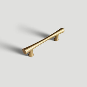 Simple Curved Zinc Alloy Cabinet Handles