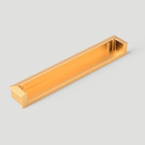 Modern Square Recessed Flush Finger Pulls for Cabinet