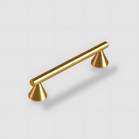 Modern Cone-shaped Feet Brass Cabinet Pulls