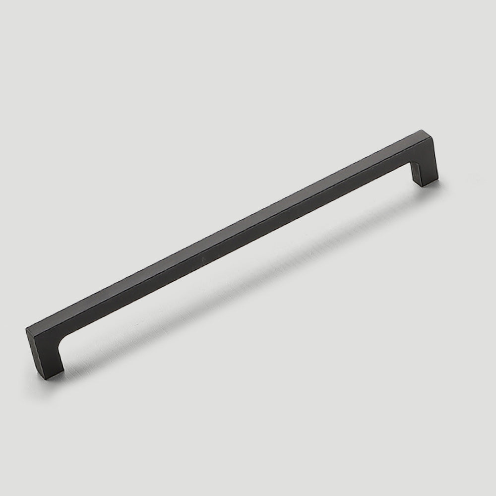 Black Simple Long Cabinet Handles