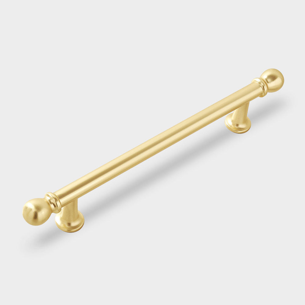 Modern Zinc Alloy Matte Gold Drawer Cabinet Handles