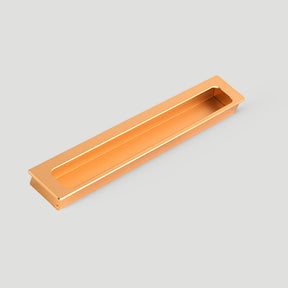 Retro Invisible Recessed Finger Edge Pull Cabinet Handles