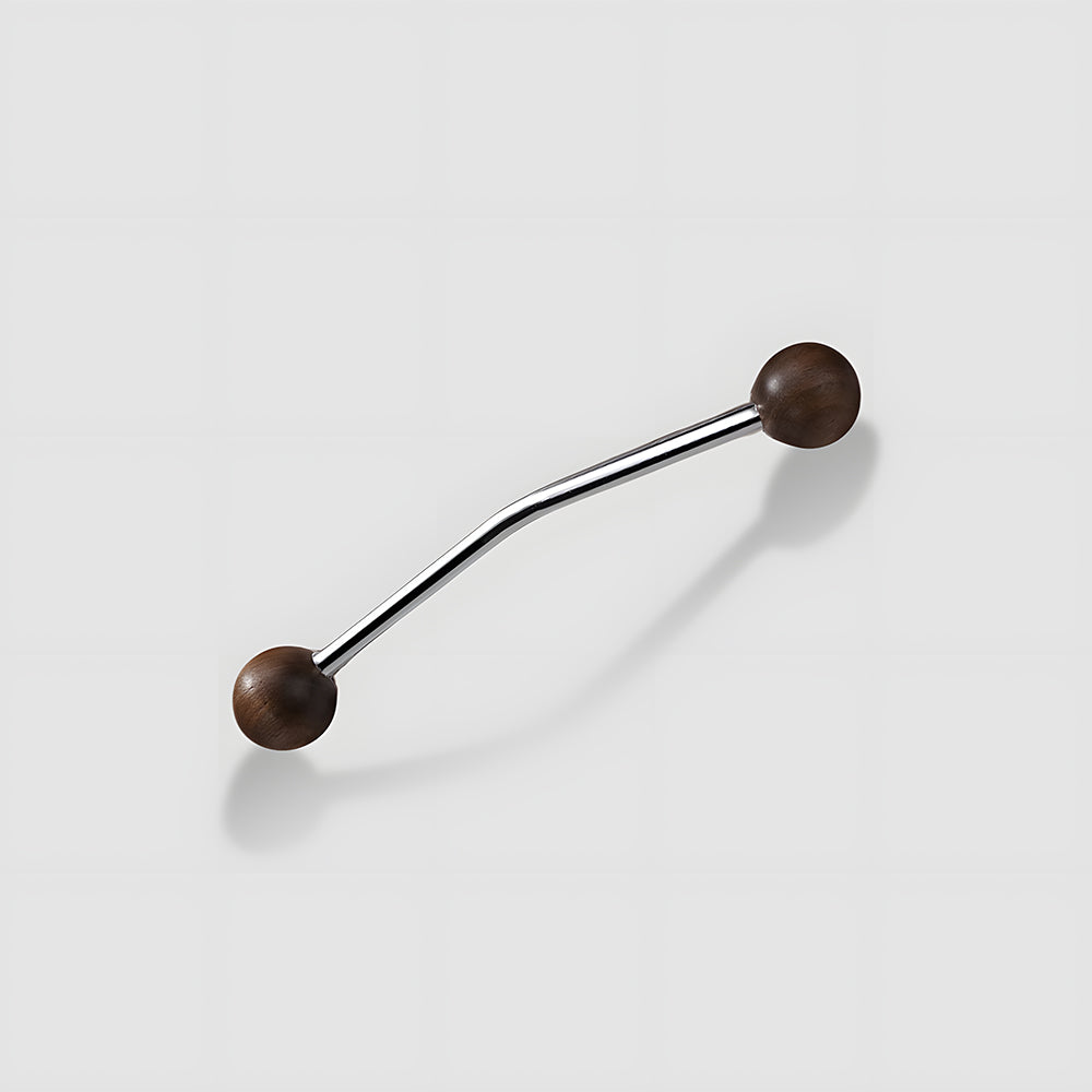 Walnut Round Head Wooden Cabinet Handles