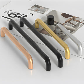 Space Aluminum Alloy Light Cabinet Handles