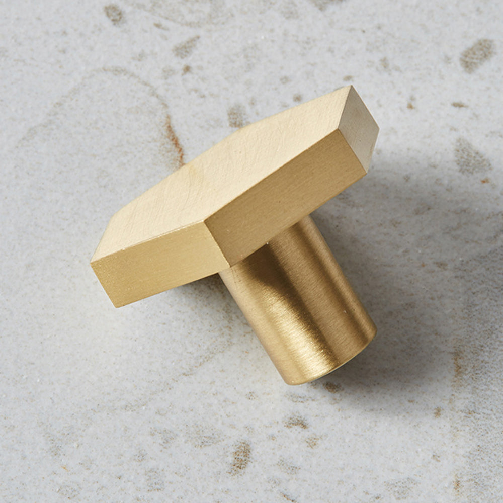 Brass Gold Cabinet Bar Pull and Knob for Kitchen