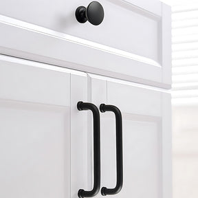 French Minimalist Rounded Arc Cabinet Handles