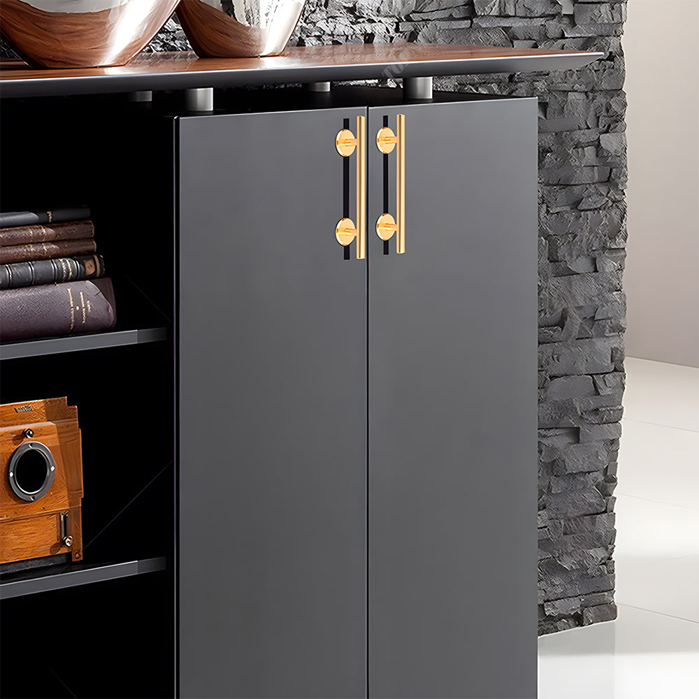 Simple Cabinet Handle with Round Base and Round Handle