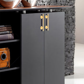 Simple Cabinet Handle with Round Base and Round Handle