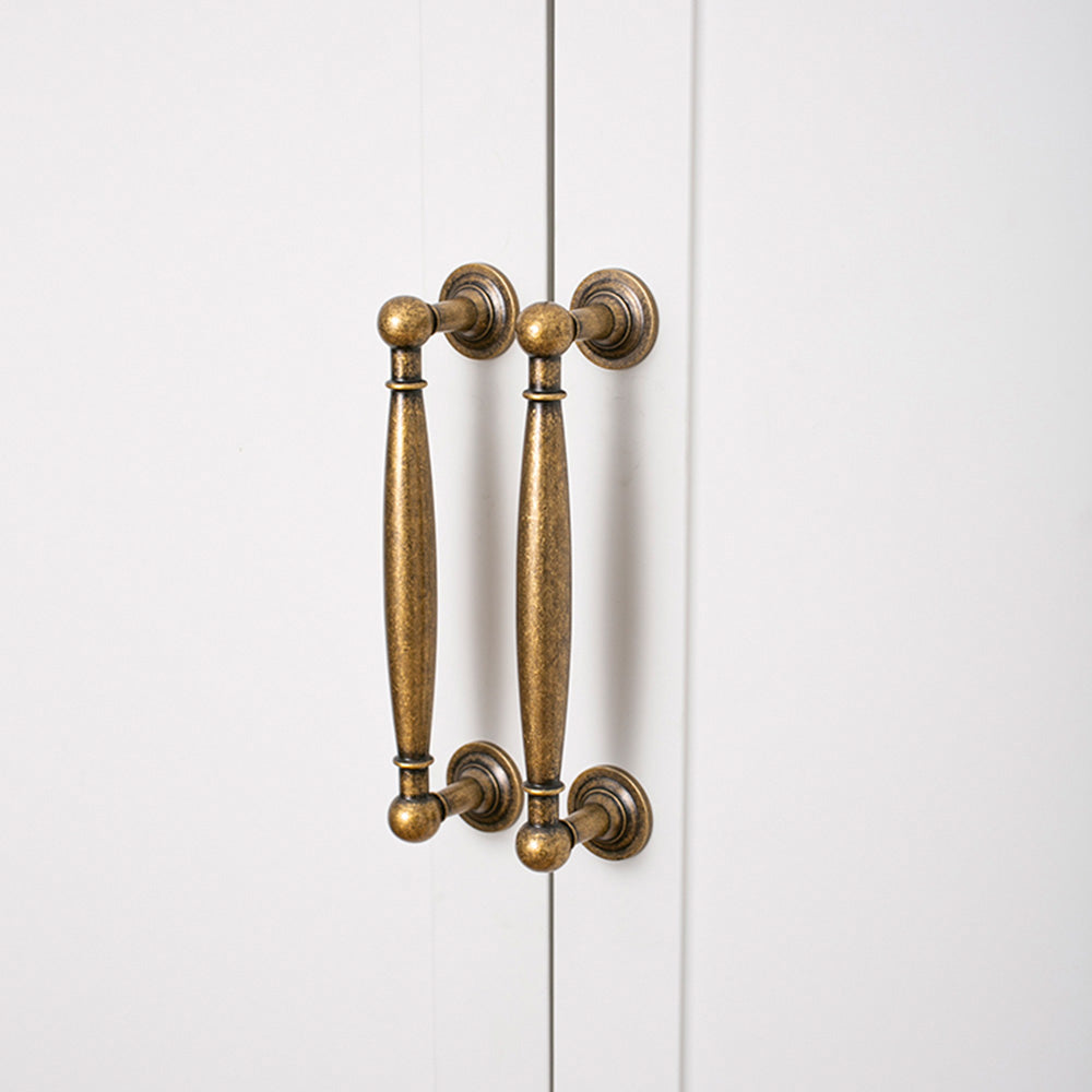 French Luxury Brass Wardrobe Door Cabinet Handles