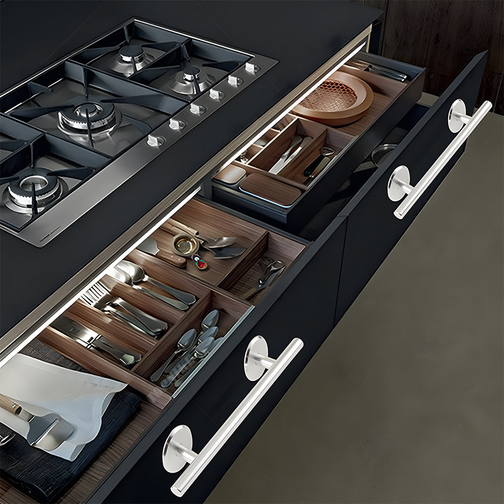 Simple Cabinet Handle with Round Base and Round Handle