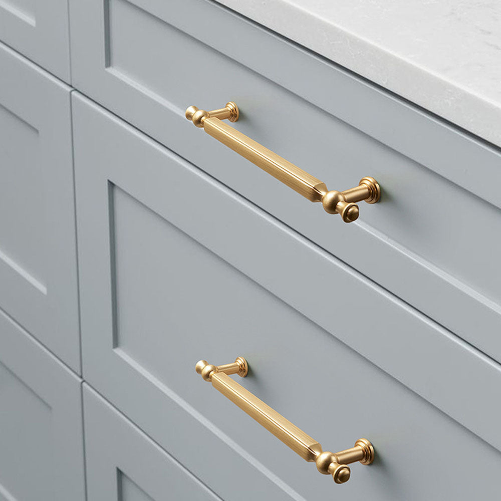 Luxury Gold Zinc Alloy Cabinet Drawer Handles