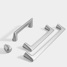 European Solid Zinc Alloy Cabinet Drawer Handle For Furniture