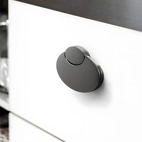 Modern Concealed Flush Pull Ring Drawer Handles