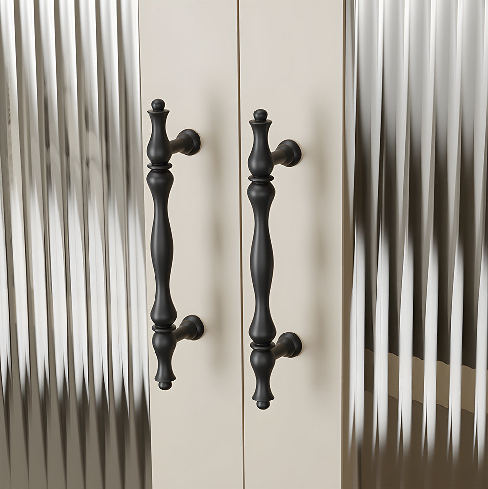 French Style Solid Brass Cabinet Drawer Handles