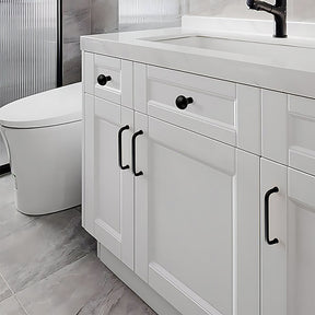 French Minimalist Rounded Arc Cabinet Handles