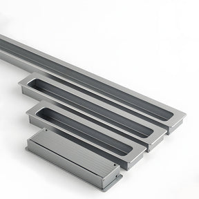 Retro Invisible Recessed Finger Edge Pull Cabinet Handles