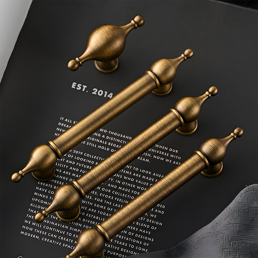 French Retro High-end Furniture Bronze Handles