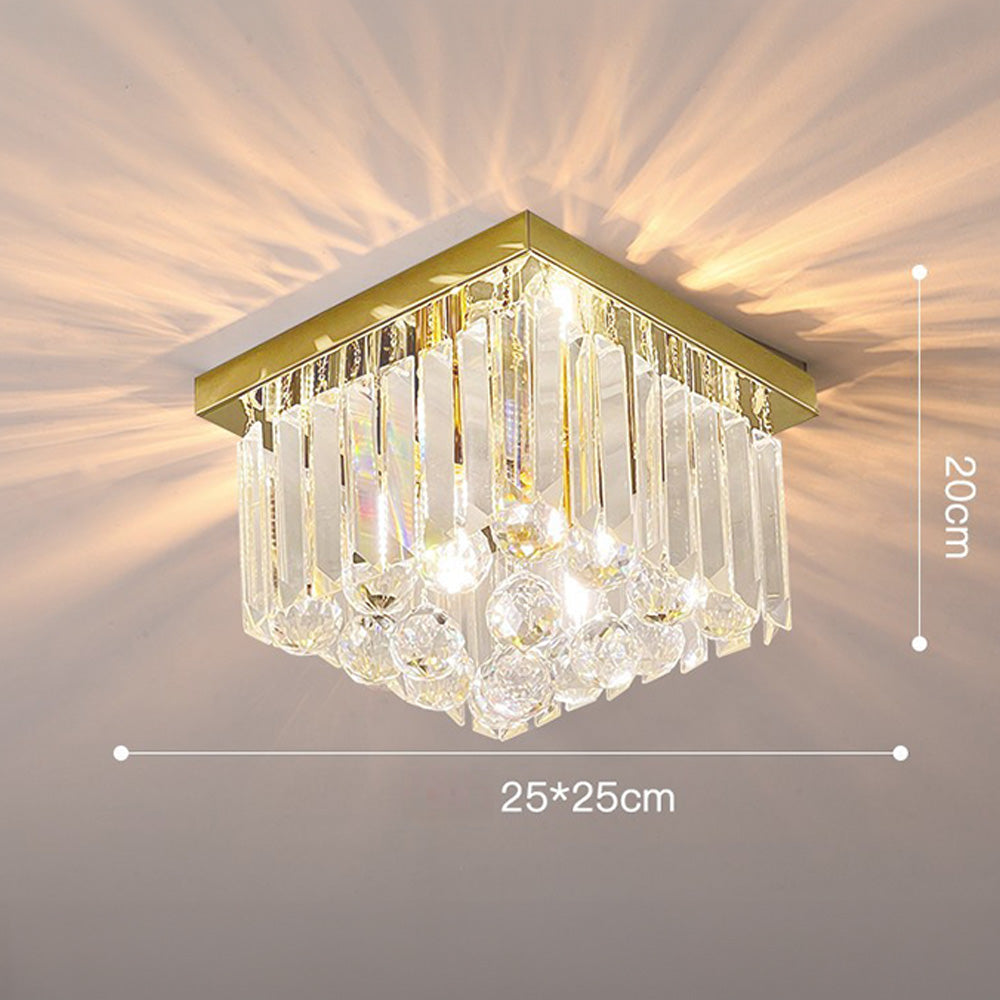 Contemporary Modern Crystal Living Room Ceiling Lighting