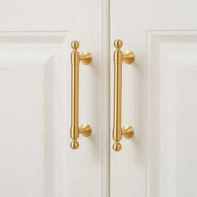 Simple Decoration Stylish Gold Brass Kitchen Cabinet Handle