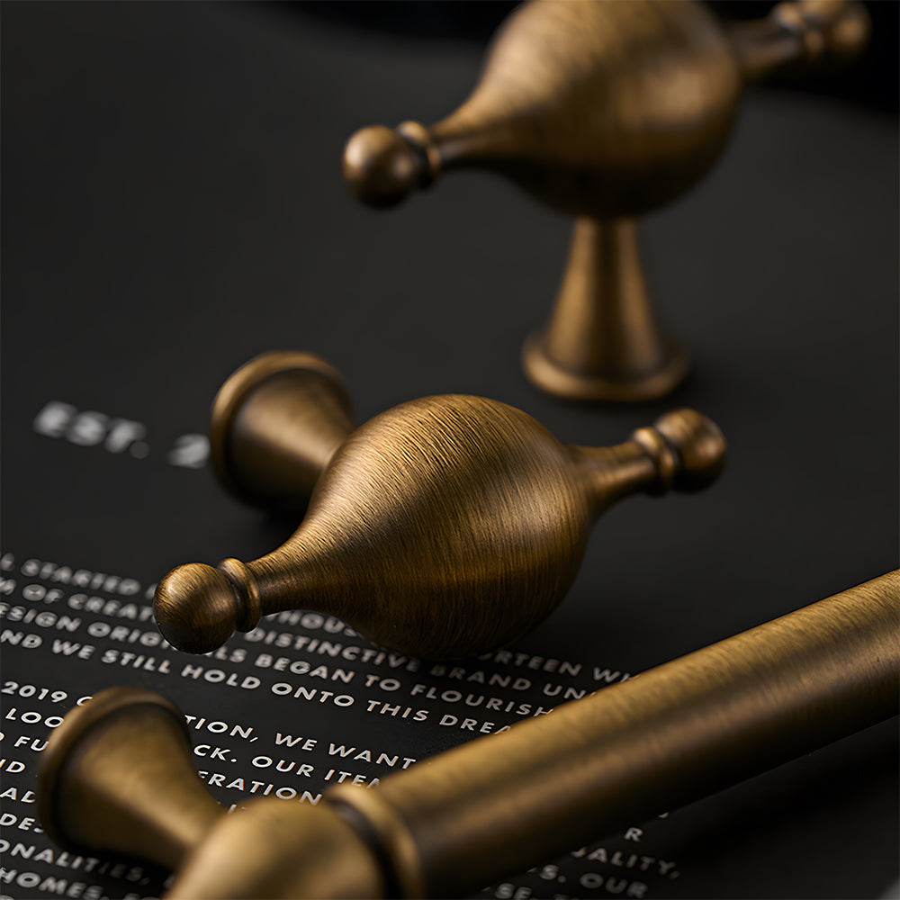 French Retro High-end Furniture Bronze Handles
