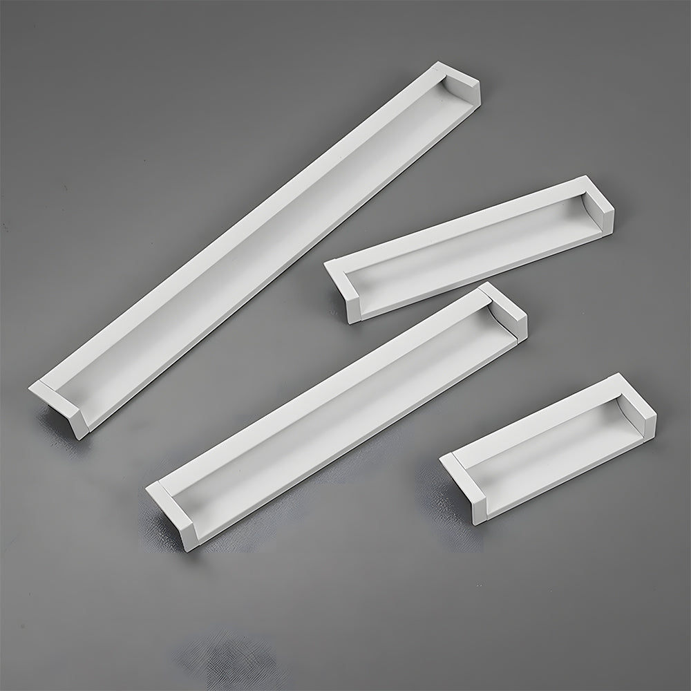 Minimalist Aluminum Alloy Flush Finger Edge Pulls