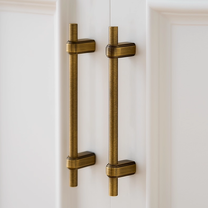 French Brass Wardrobe Cabinet Handles