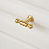 Simple Decoration Stylish Gold Brass Kitchen Cabinet Handle