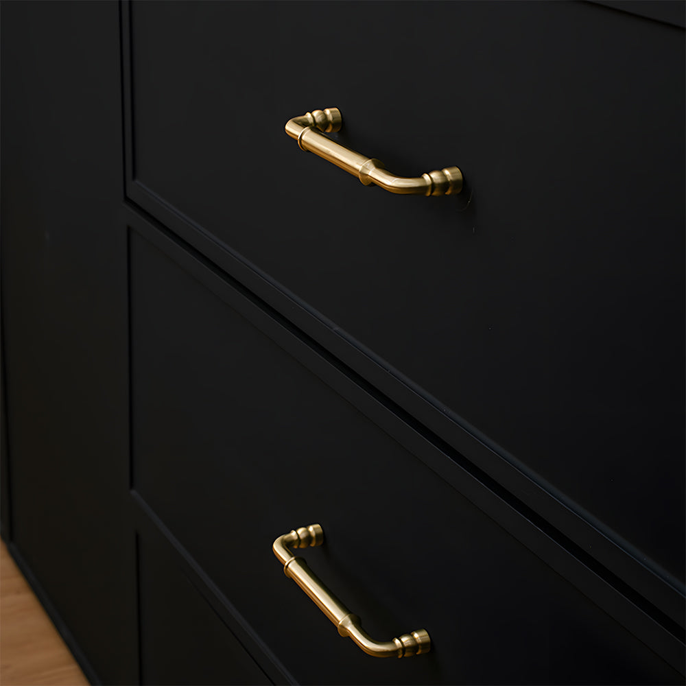 Luxury Brass Wardrobe Kitchen Handles And Knobs