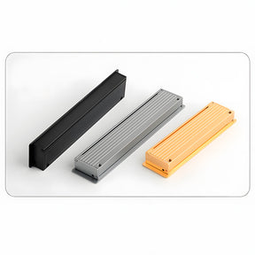 Retro Invisible Recessed Finger Edge Pull Cabinet Handles