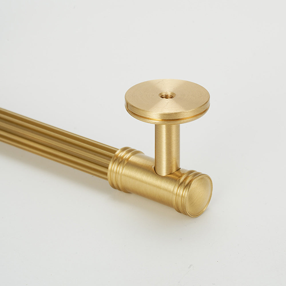 Modern French Solid Brass Cabinet Handles