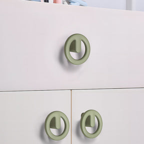 Cream Style Flush Sliding Drawer Knobs