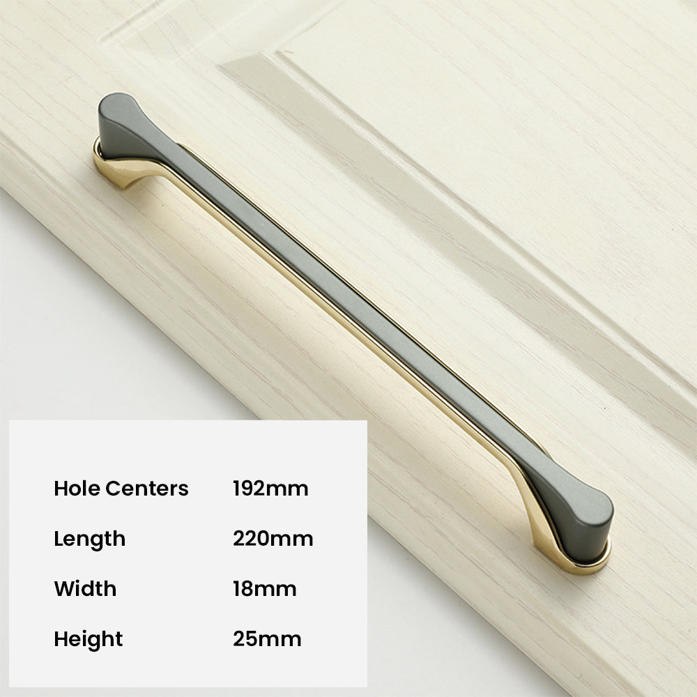 Stylish Combination Kitchen Cabinet  Handles