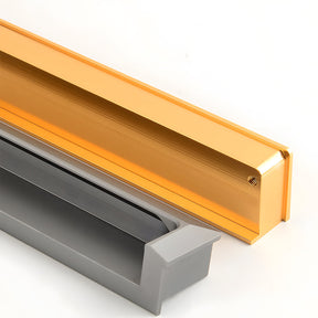 Modern Square Recessed Flush Finger Pulls for Cabinet