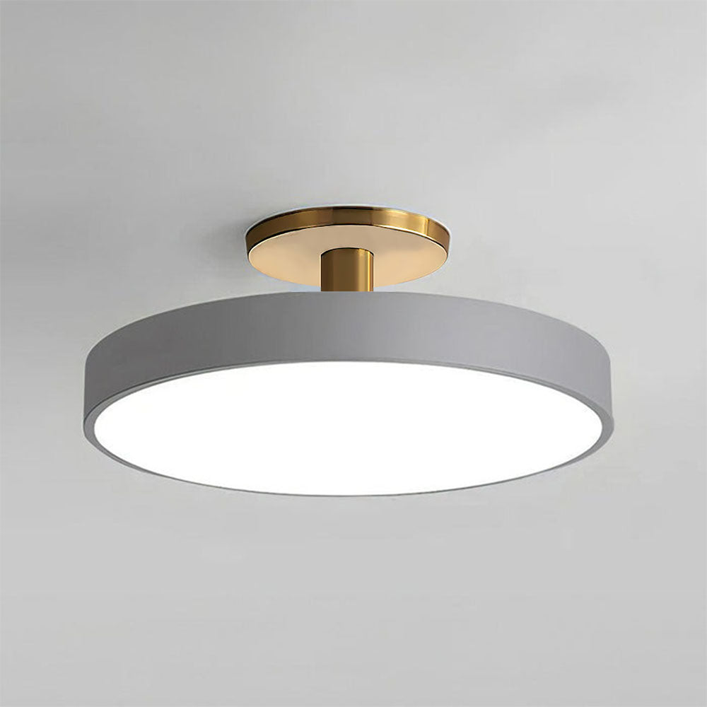 Modern Round Living Room Flush Mount Ceiling Light