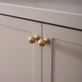 Retro Gold Brass Wardrobe Handles And Knobs
