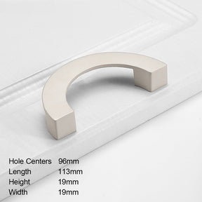 Cream Style Flush Sliding Hidden Drawer Handles