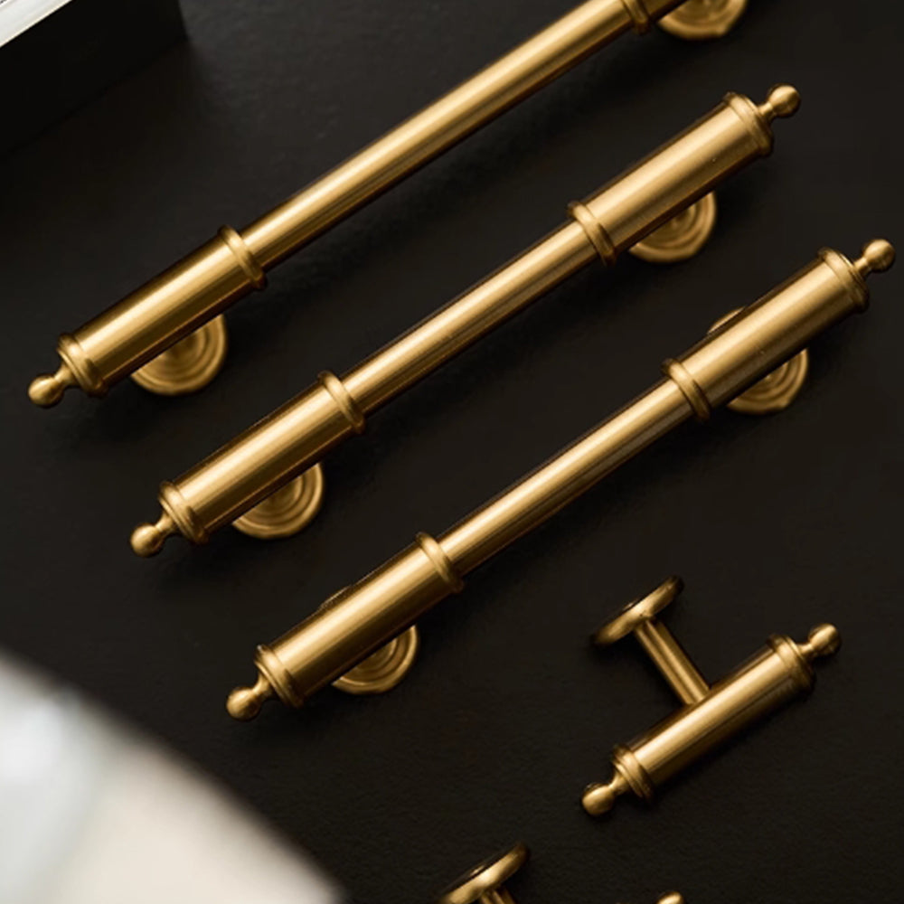 Antique Luxurious Brass Cabinet Handles