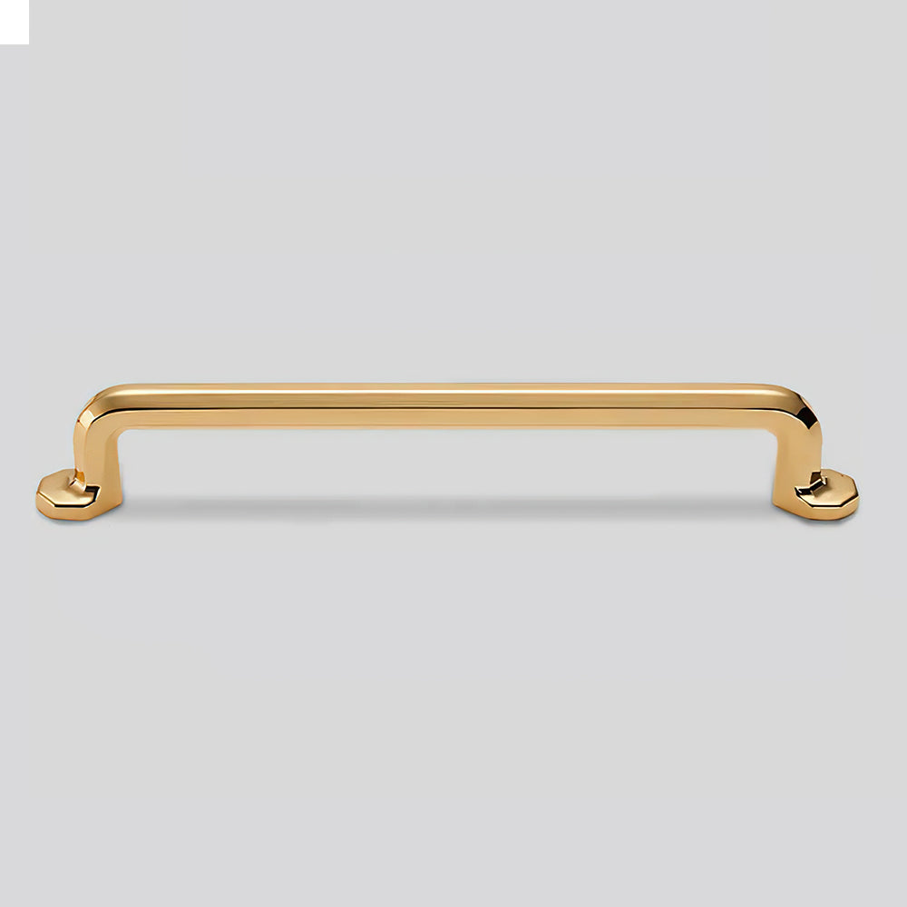 Luxurious Gold Zinc Alloy Kitchen Cabinet Handles