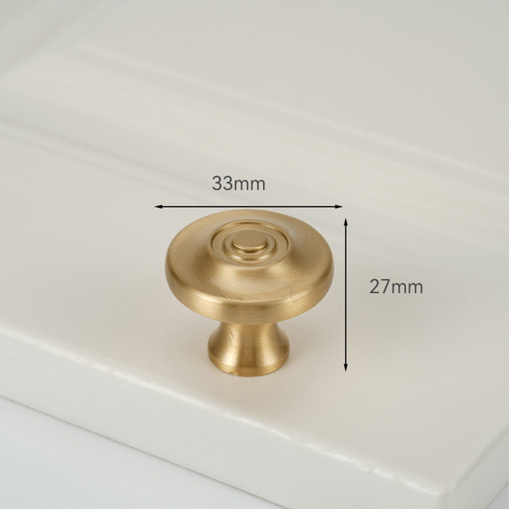 Gold Wardrobe Drawer Cabinet Pulls and Knobs